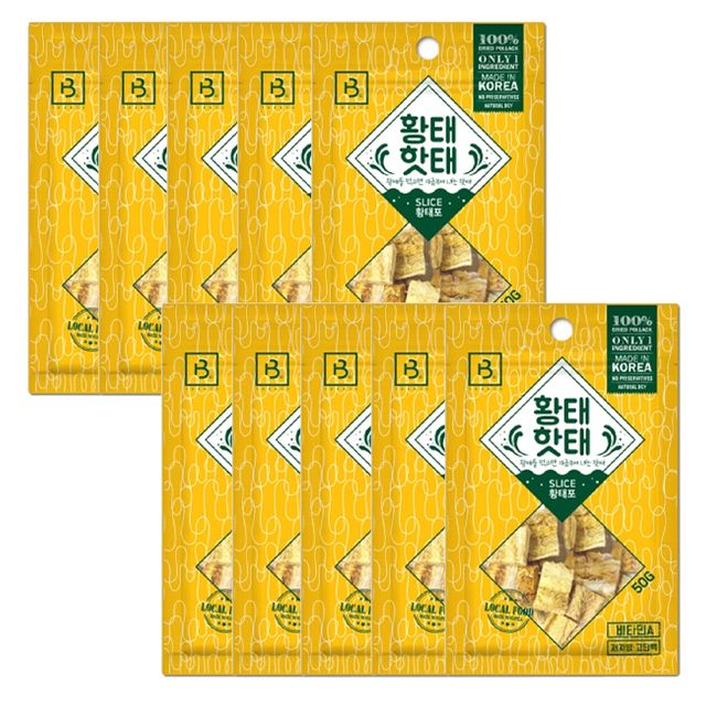 강아지 황태포 영양 간식, 50g 보양 스낵