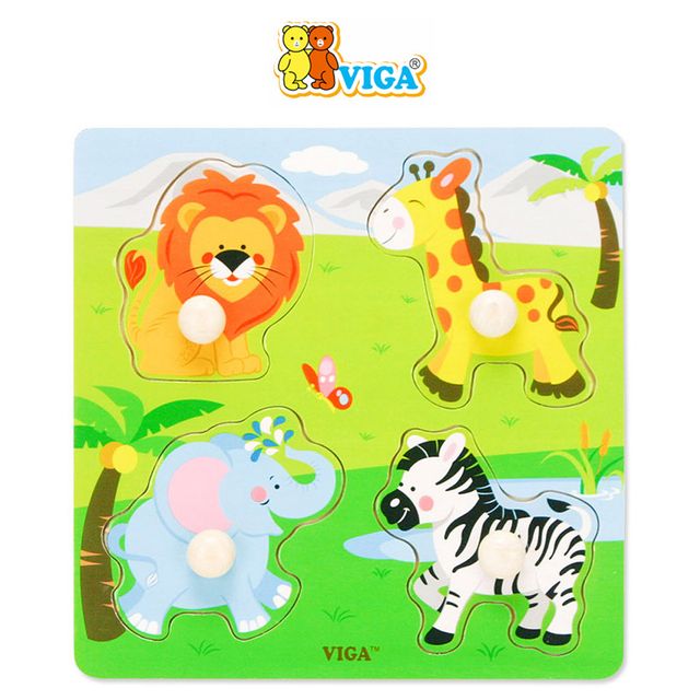 비가 VIGA 야생동물 베베꼭지퍼즐 V50840