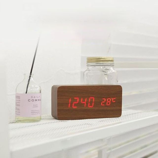 미니탁상 알람 인테리어 시계 LED