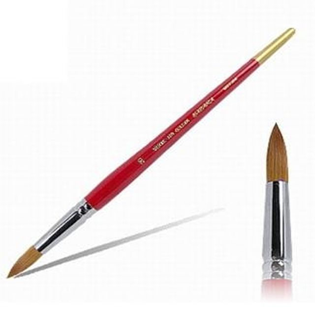 바바라 수채화 붓 30R 18호 낱자루 전문가용 붓
