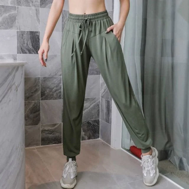 스판 요가바지 가을요가복 조거팬츠 요가조거팬츠 편