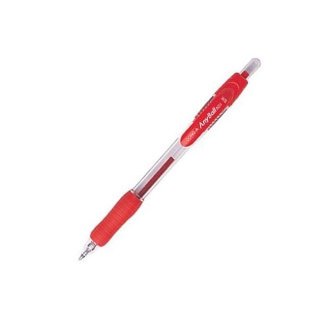0.7mm 빨강 색 볼펜 필기용 문구류