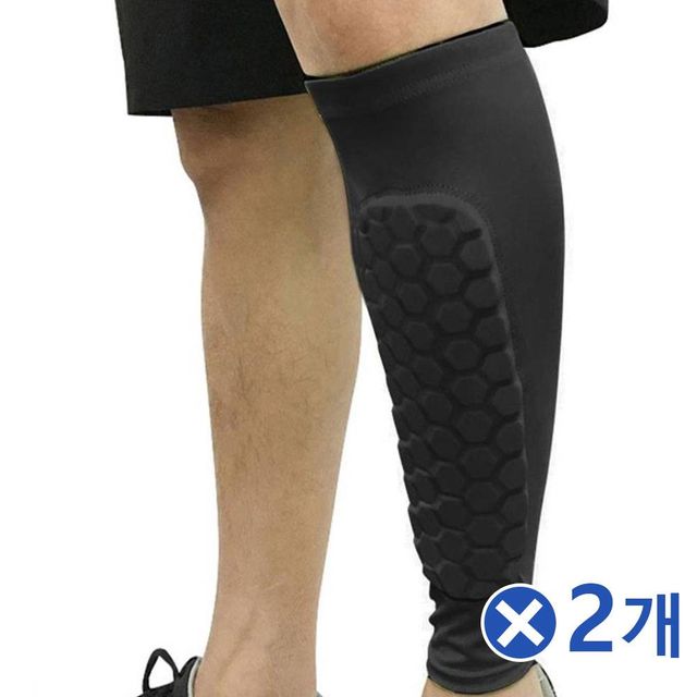 TBZ 실리콘밴드 정강이 보호대 블랙 1p-XLx2개 종아리아대
