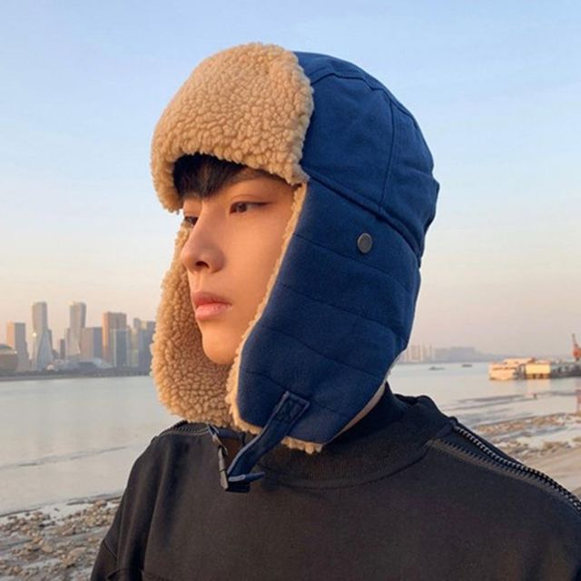 밀리터리 베레모 귀달이모자 유니섹스모자 모자 군모