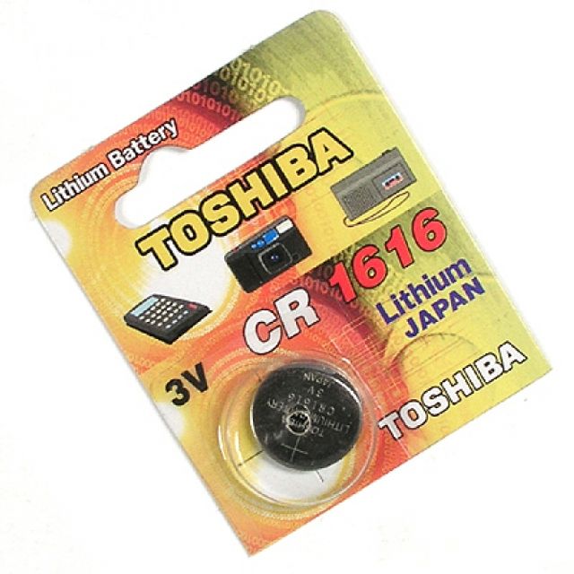 TOSHIBA 수은전지 (리튬 셀 CR1616)