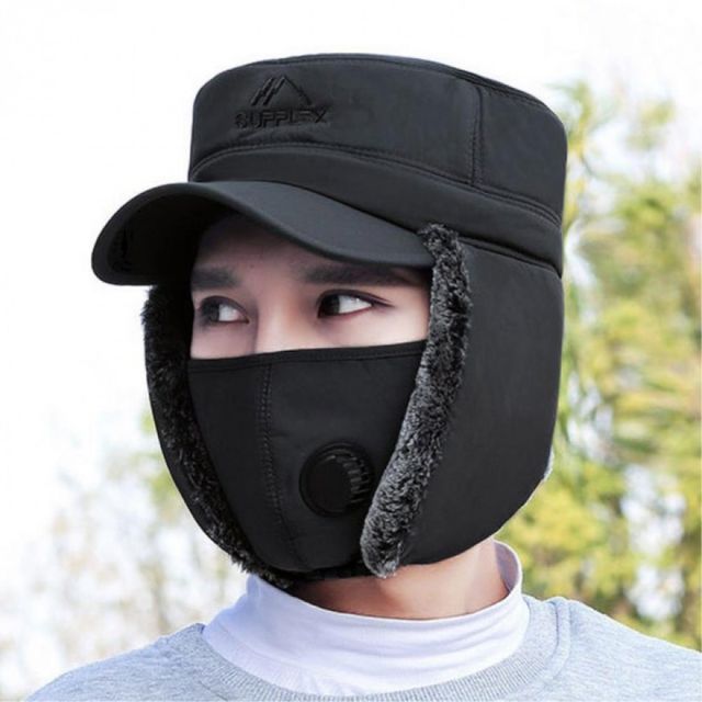 군밤 작업모자 귀달이 노가다 방한모자 탭