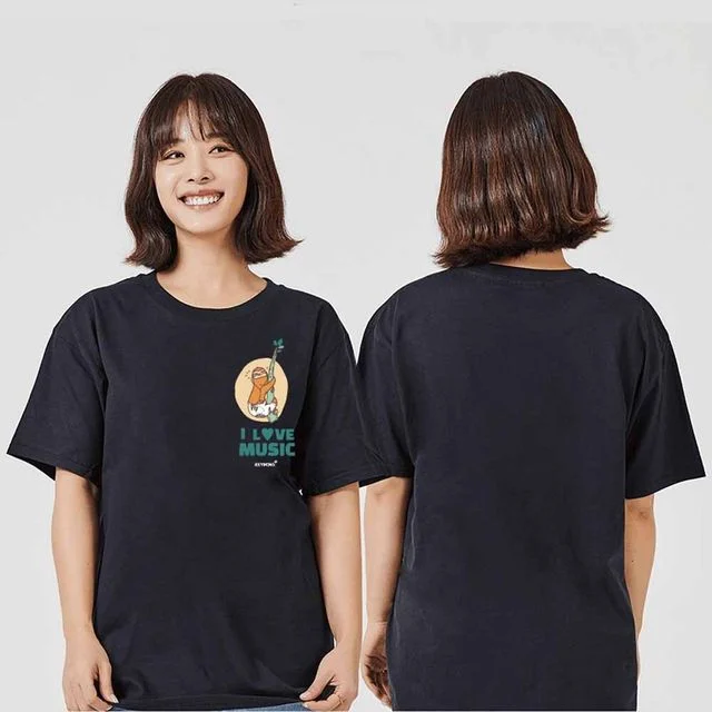 나무늘보 반팔티 라운드 가족티 커플티 단체티 동호회