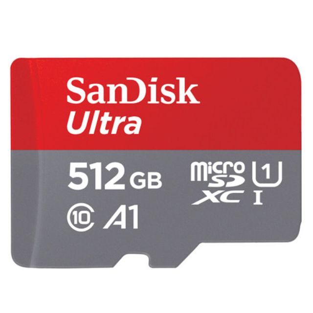 JMds SanDisk sd카드 Ultra microSDXC UHS-I QUAC (512GB) 메모리카드