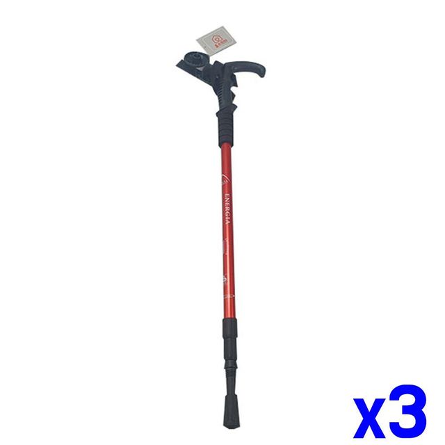 TBZ 경량 등산스틱 일자 T자 x3개 산행용품 등산지팡이