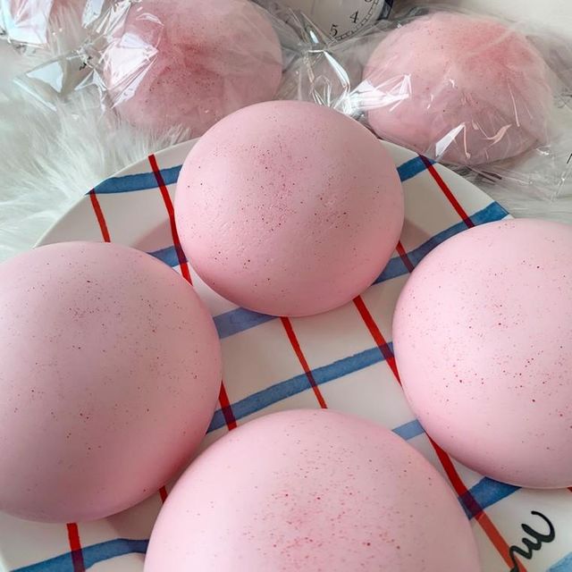 스트레스 손맛템 쫀득 모찌 완화 우슈가볼 핑크도 스키쉬