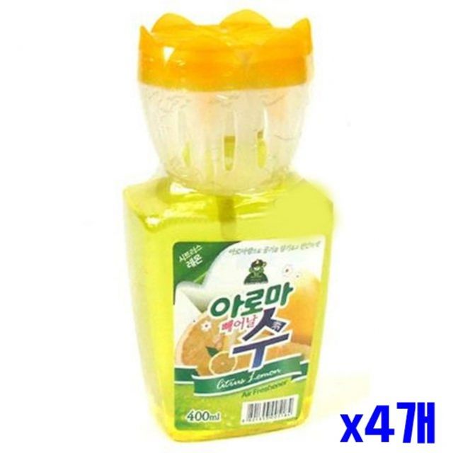 레몬향 아로마수 400ml x4개
