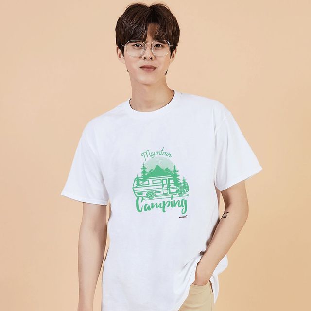 키밍 맨투맨 후드티 캠핑 마운틴 가족커플티
