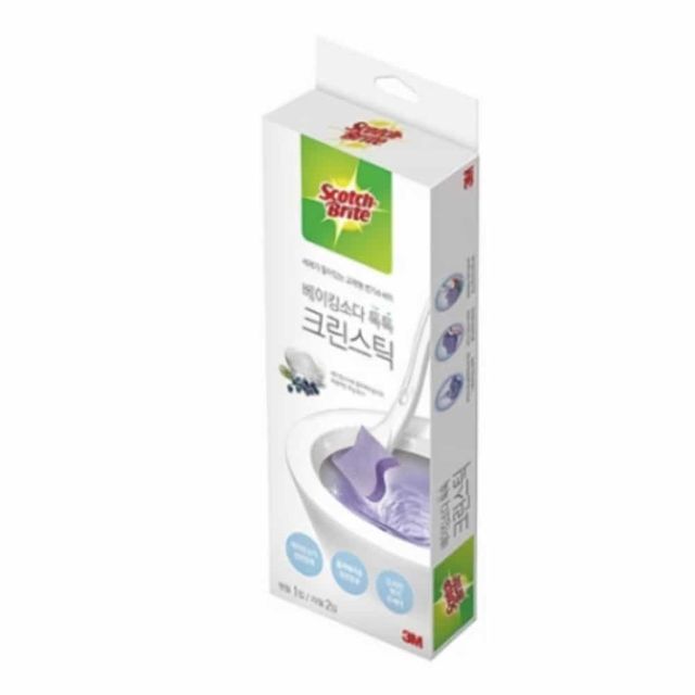 3M 베이킹소다 크린스틱, 변기청소솔 변기세제