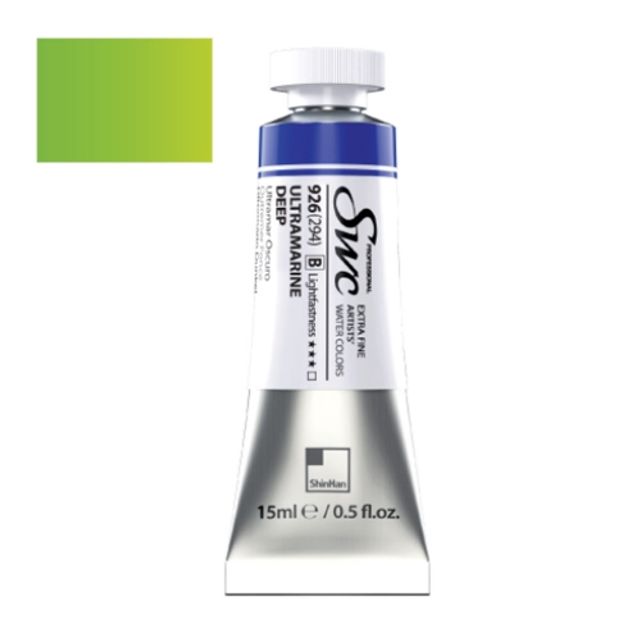 혜명몰 신한 수채화물감 SWC D 15ml 873 카드뮴 그린 라이트 - 개 (1개입) 그림도구 투명수채화 미술재료