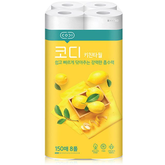 코디 키친타올150매 8롤