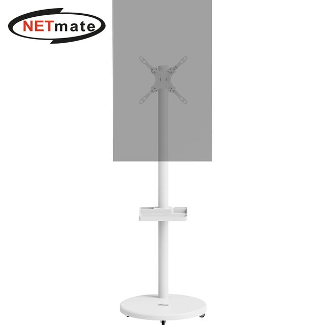 (Netmate) 삼탠바이미호환 TV 모니터 이동식 플로어 스탠드