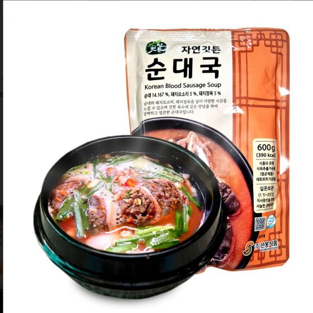 VYF 선봉식품 순대국 600g 한식 순대국밥 국밥 해장국