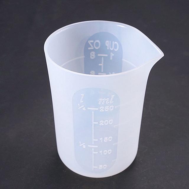 실리콘 레진 몰드 계량컵 250mL