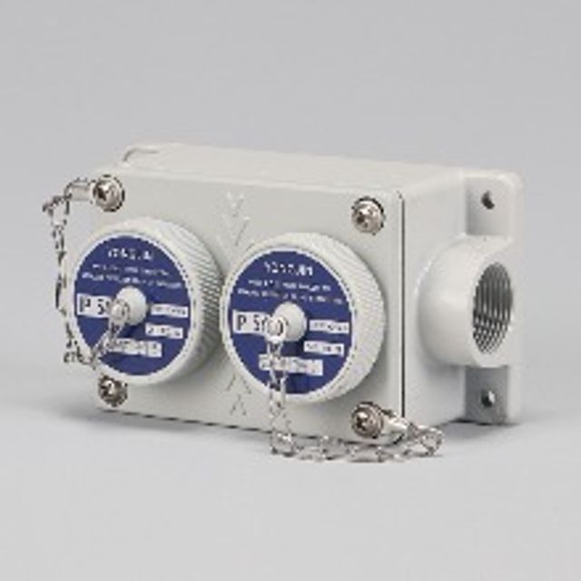 주물 노출 방수콘센트 220V 2구 28mm - 경진산업 내구성 제품