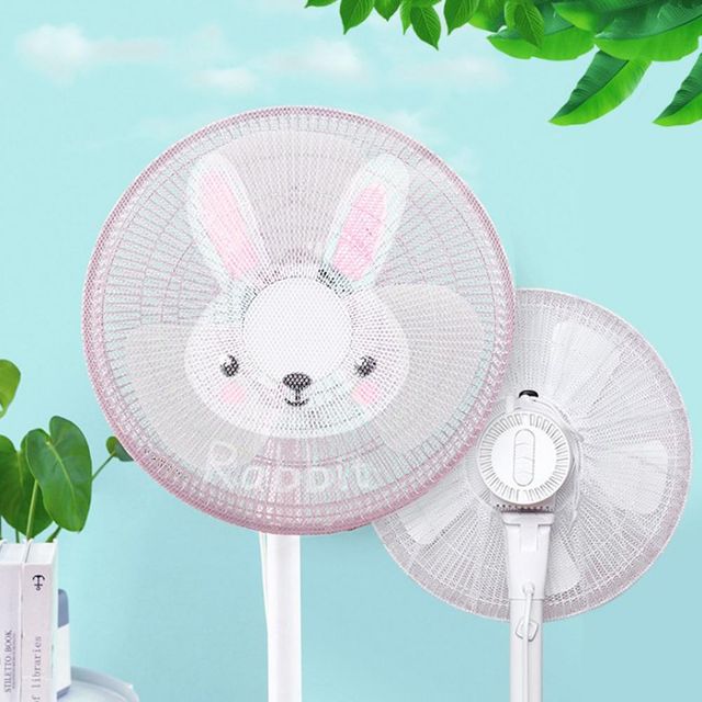 토끼 선풍기 보호커버 어린이안전망 선풍기망 손끼임방지