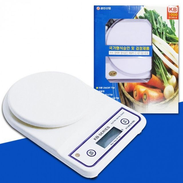 디지털 전자저울 주방 계량저울 베이킹 1000g