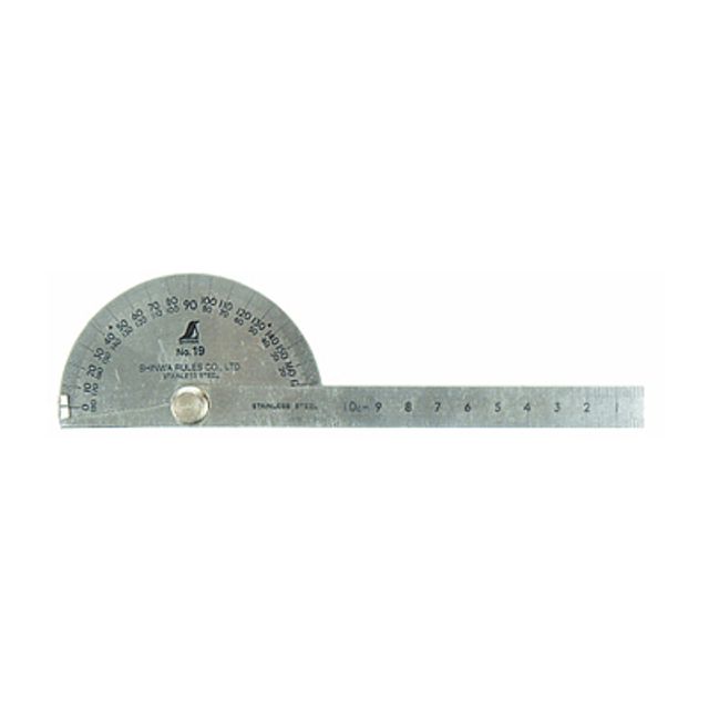 신와 분도기 기본형 153mm 1.2mm 123-3000