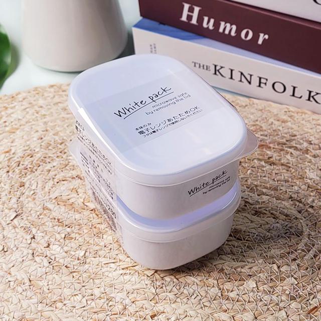 나카야 사각 밀폐통 소형 280ml 2p