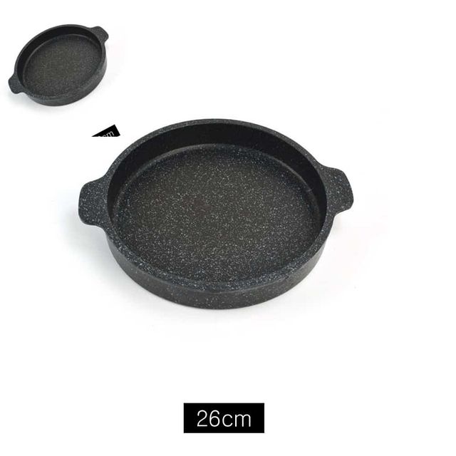 업소용 냄비형 볶음 찜 불판 중 26cm 고기구이판 갈비찜냄비 전골구이팬 업소용고기불판
