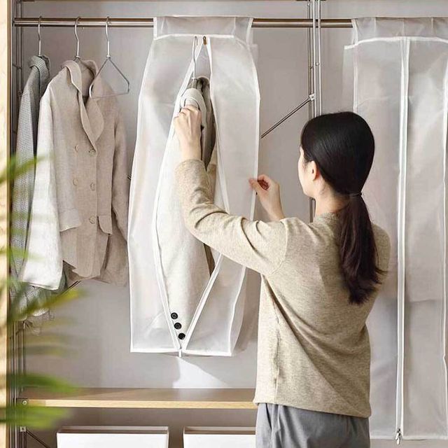 옷보관 계절옷 정리 와이드 옷커버 60x50x110 옷장