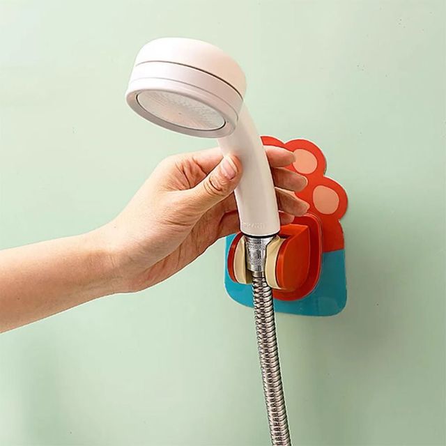 부착식 귀여운 아이 목욕걸이대 샤워기 홀더 걸이