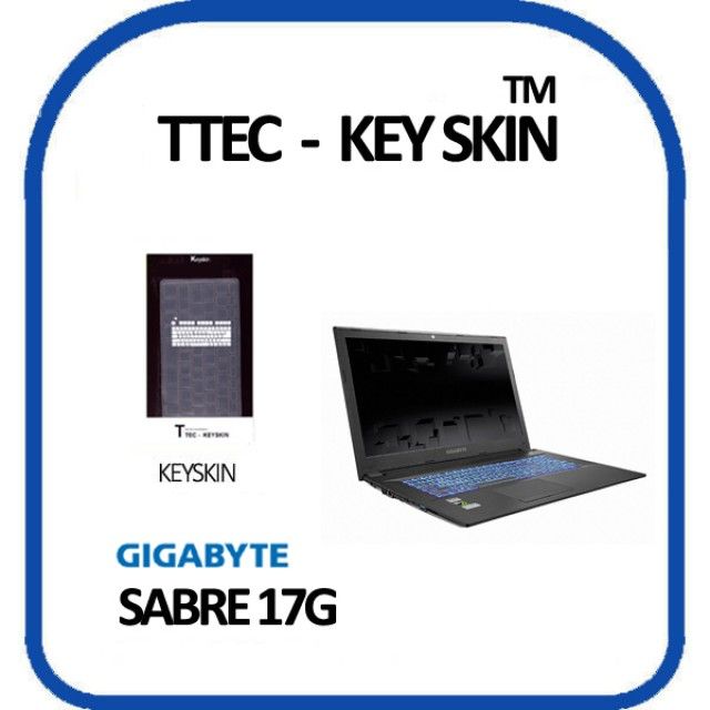 GIGABYTE Sabre 17G 노트북 키스킨 키커버 - 17인치 게이밍 노트북 전용