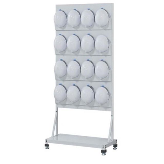 안전모걸이대 작업모자 보관, 100kg 하중 수납