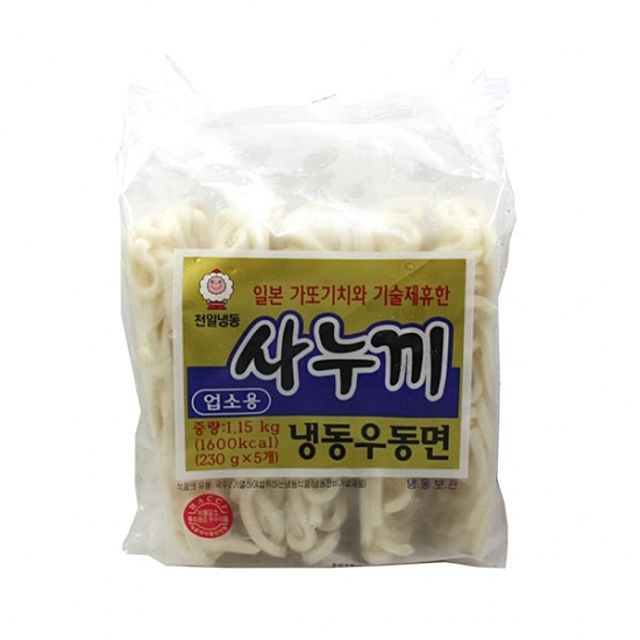 (냉동)천일 사누끼냉동우동면1.15kg