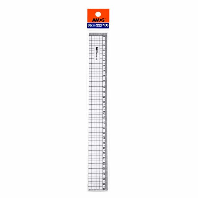 방안 직자 30Cm 2mm 직선자 학용품 아크릴자