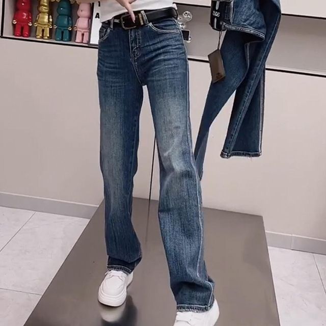 여성 빈티지 데일리 청바지 스트레이트 일자청 일자진 랍슨유통