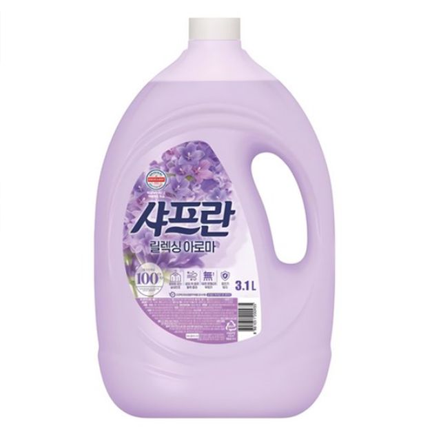 샤프란 플러스 섬유유연제 릴렉싱아로마 3.1L