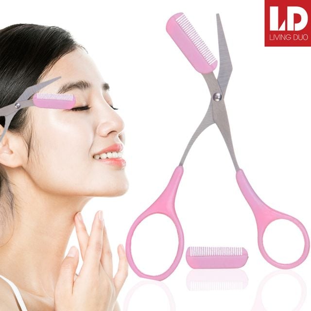 뷰티풀 눈썹가위 핑크