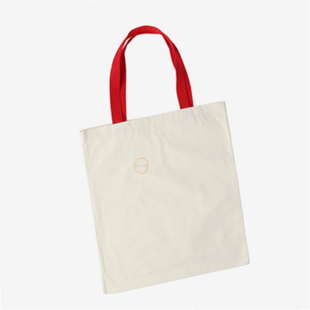 무지 에코백 35x40cm 레드 가벼운가방 미니에코백 캔버스숄더백