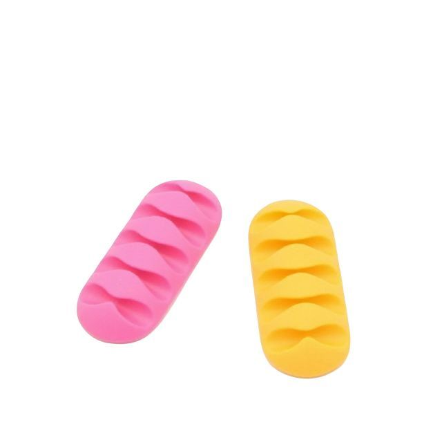 케이블 오거나이저 홀더형 2pcs 케이블 정리 전선정