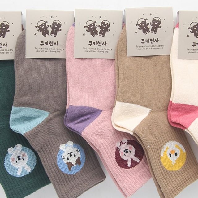 아동양말 단목 발목 양말 (5켤레) SY1040