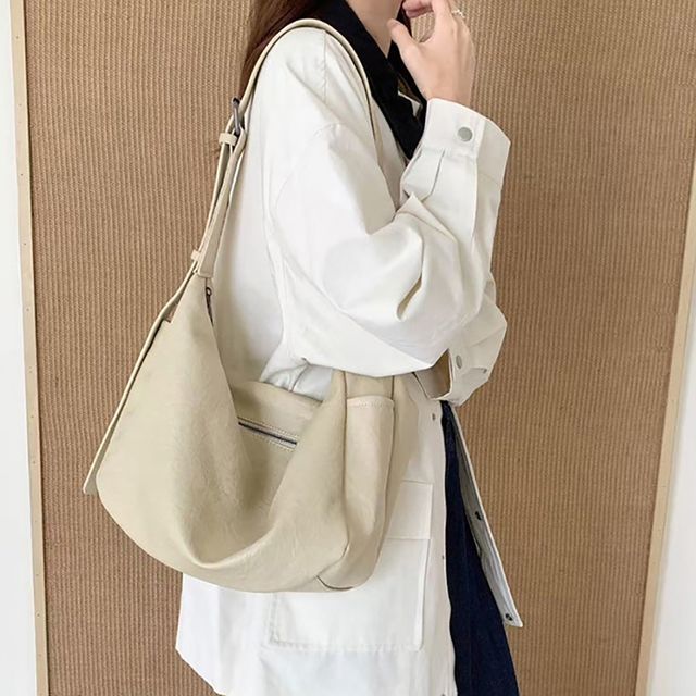 여자 빈티지 스타일 패션 호보 데일리 데이트 패션 크로스 숄더백