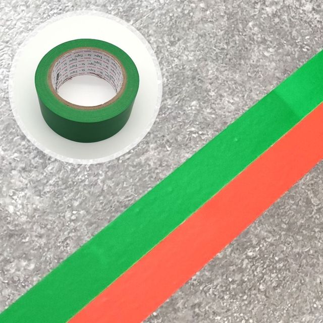 라인테이프 PVC 초록 48mm, ZF 포장용 커터 테이프 33M