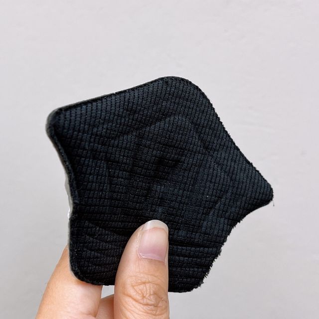 뒤꿈치 운동화 물집방지패드 2P 블랙 5mm