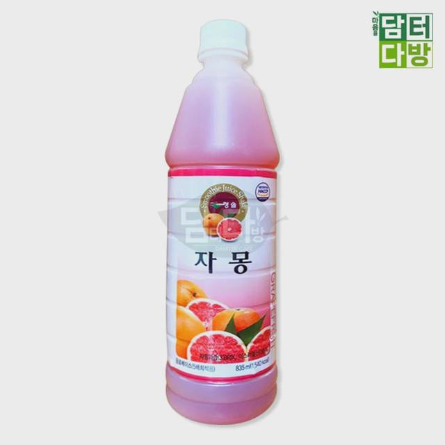 청솔 자몽 원액 835ml