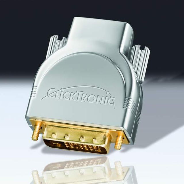 Clicktronic DVI male to HDMI female 변환젠더