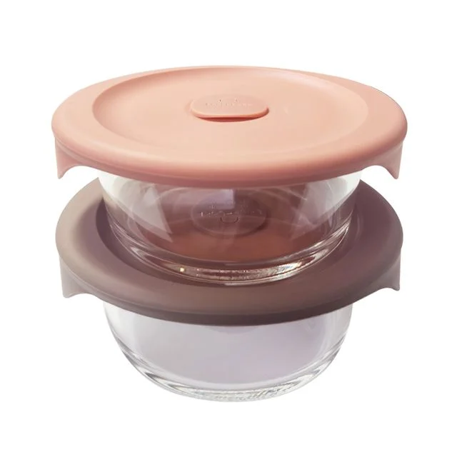 혜명몰 락앤락 바로한끼 밥용기 450ml 2P 햇쌀밥용기 유리냉동밥용기 냉동밥유리보관용기 냉동밥보관용기