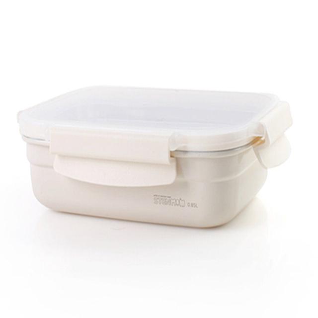 스텐맘 세라믹 컬러 직사각 밀폐용기 850ml 식품보관
