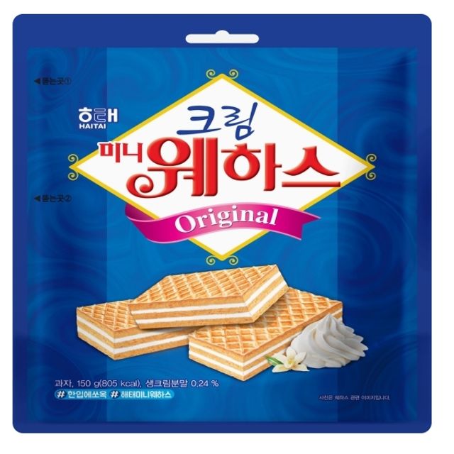 해태제과 크림 미니 웨하스 150g