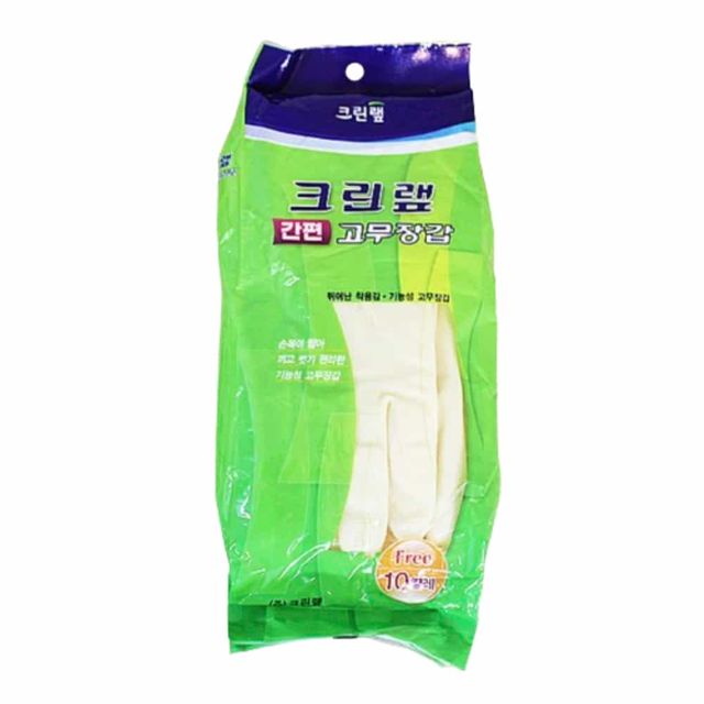 크린랩 간편 고무장갑 설거지용고무장갑 김치장갑