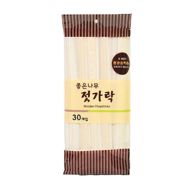 좋은 나무젓가락 30입